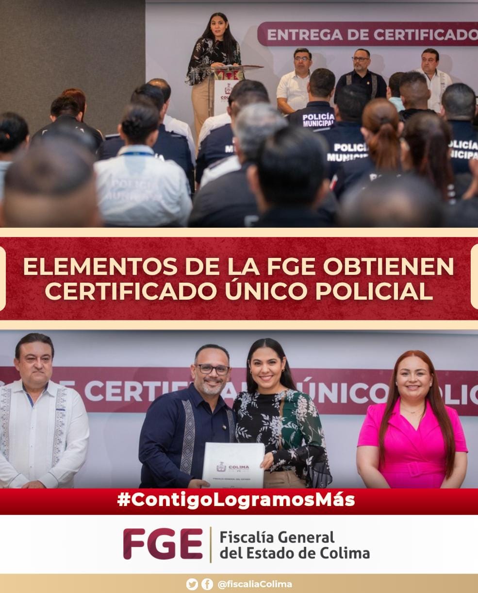 Elementos de la FGE obtienen Certificado Único Policial – Poder Informativo